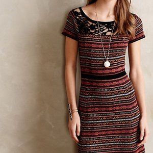 Anthropologie Sparrow Fair isle Sweater Dress